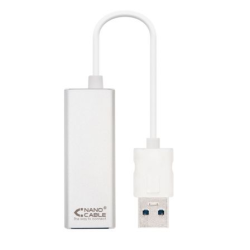 Adaptador USB 3.0 - RJ45 Nanocable 10.03.0401- 1000Mbps