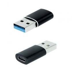 Adaptador USB 3.1 Nanocable 10.02.0012- USB Macho - USB Tipo-C Hembra