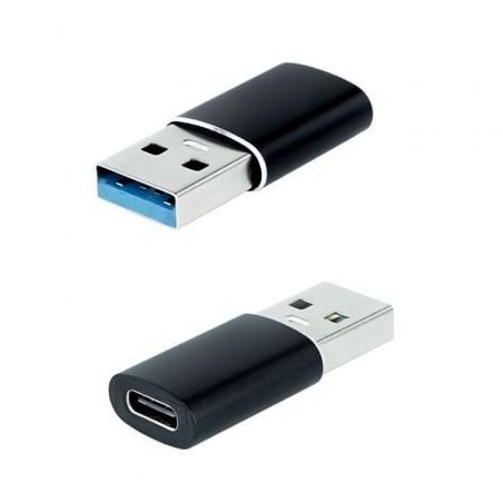 Adaptador USB 3.1 Nanocable 10.02.0012- USB Macho - USB Tipo-C Hembra