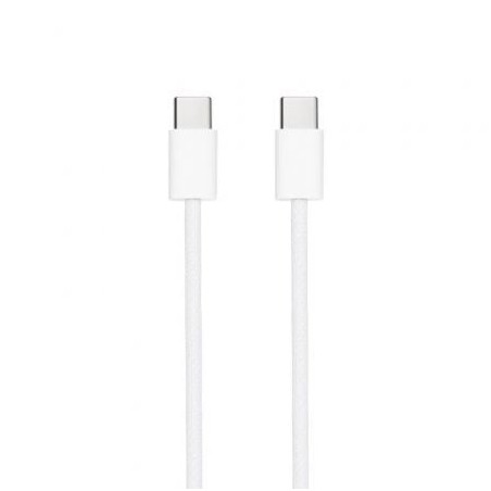Cable USB 2.0 Tipo-C Nanocable 10.01.6002-CO- USB Tipo-C Macho - USB Tipo-C Macho- Hasta 60W- 480Mbps- 2m- Blanco