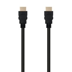 Cable HDMI 1.3b Nanocable 10.15.0301- HDMI Macho - HDMI Macho- 1m- Negro