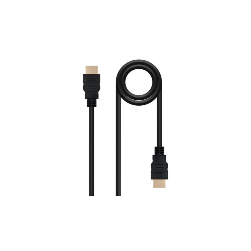 Cable HDMI 1.4 Nanocable 10.15.1703- HDMI Macho - HDMI Macho- 3m- Negro