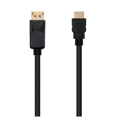 Cable Conversor Nanocable 10.15.4310- Displayport Macho - HDMI Macho- 10m- Negro