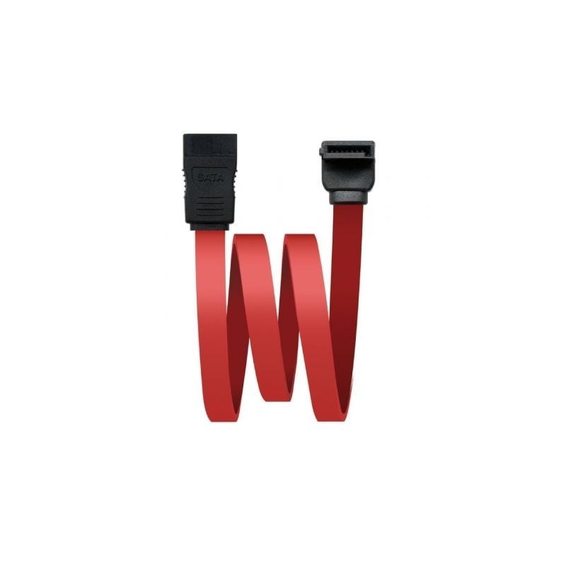 Cable SATA Nanocable 10.18.0202-OEM- SATA Hembra - SATA Hembra- 50cm- Rojo
