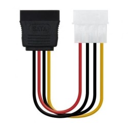 Cable de Alimentación SATA Nanocable 10.19.0205-OEM- Molex Macho - SATA Hembra- 16cm