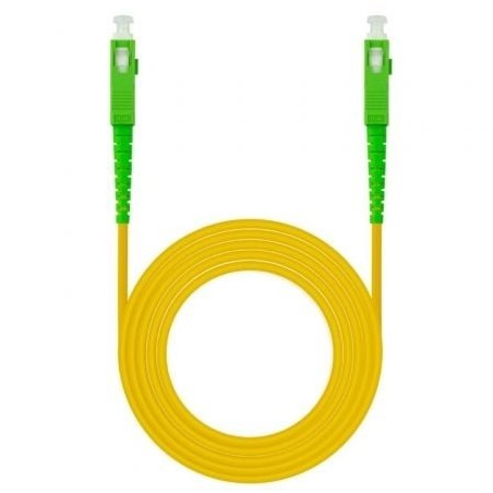 Cable de Fibra Óptica G657A2 Nanocable 10.20.0002- LSZH- 2m- Amarillo