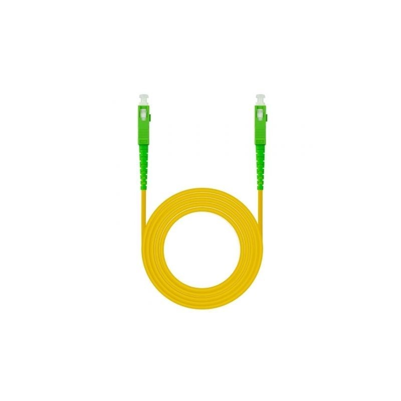 Cable de Fibra Óptica G657A2 Nanocable 10.20.0010- LSZH- 10m- Amarillo