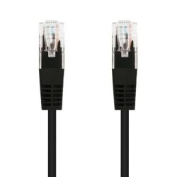 Cable de Red RJ45 UTP Nanocable 10.20.0103-BK Cat.5e- 3m- Negro