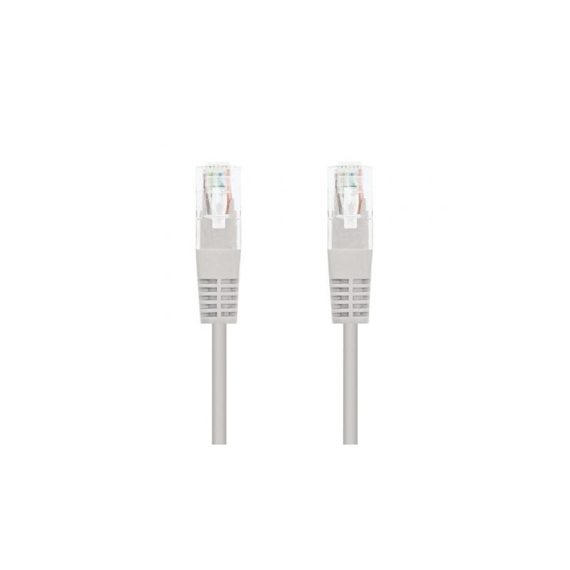 Cable de Red RJ45 UTP Nanocable 10.20.0120 Cat.5e- 20m- Gris
