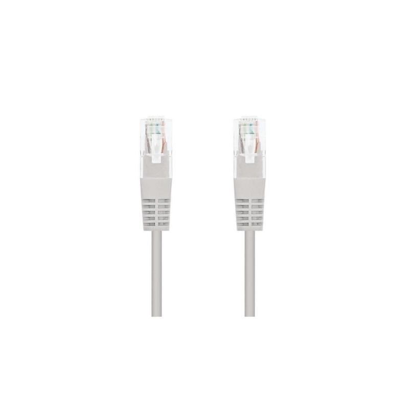 Cable de Red RJ45 UTP Nanocable 10.20.0130 Cat.5e- 30m- Gris