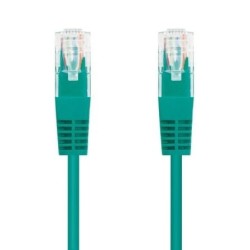 Cable de Red RJ45 UTP Nanocable 10.20.0400-GR- Cat.6- 50cm- Verde