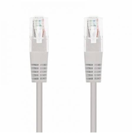 Cable de Red RJ45 UTP Nanocable 10.20.0400-L25 Cat.6- 25cm- Gris