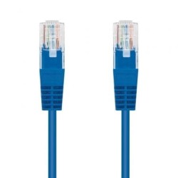 Cable de Red RJ45 UTP Nanocable 10.20.0400-L25-BL Cat.6- 25cm- Azul