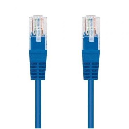 Cable de Red RJ45 UTP Nanocable 10.20.0400-L25-BL Cat.6- 25cm- Azul