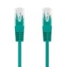 Cable de Red RJ45 UTP Nanocable 10.20.0400-L25-GR Cat.6- 25cm- Verde