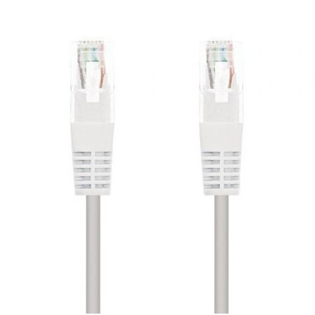 Cable de Red RJ45 UTP Nanocable 10.20.0400-L25-W Cat.6- 25cm- Blanco
