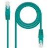 Cable de Red RJ45 UTP Nanocable 10.20.0400-L30 Cat.6- 30cm- Verde