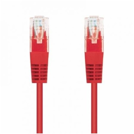 Cable de Red RJ45 UTP Nanocable 10.20.0400-R Cat.6- 50cm- Rojo