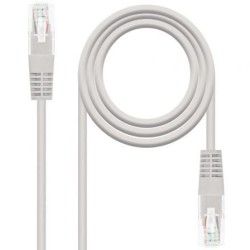 Cable de Red RJ45 UTP Nanocable 10.20.0401-L150 Cat.6A- 1.5m- Gris