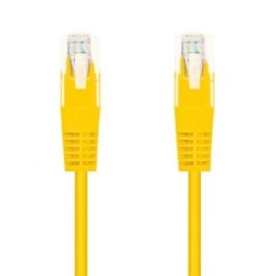 Cable de Red RJ45 AWG24 UTP Nanocable 10.20.0401-Y Cat.6- 1m- Amarillo