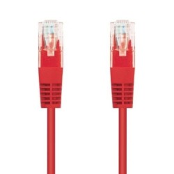 Cable de Red RJ45 UTP Nanocable 10.20.0403-R Cat.6- 3m- Rojo