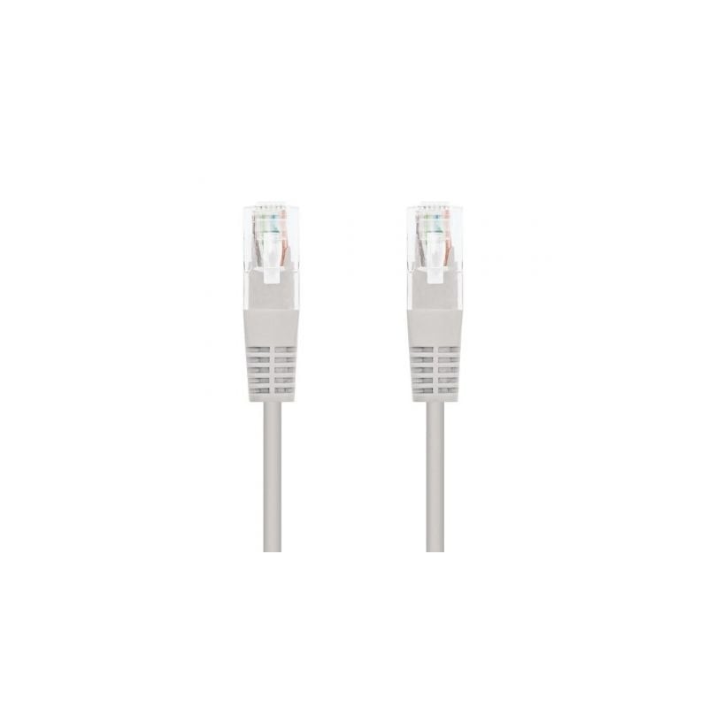Cable de Red RJ45 UTP Nanocable 10.20.0407 Cat.6- 7m- Gris