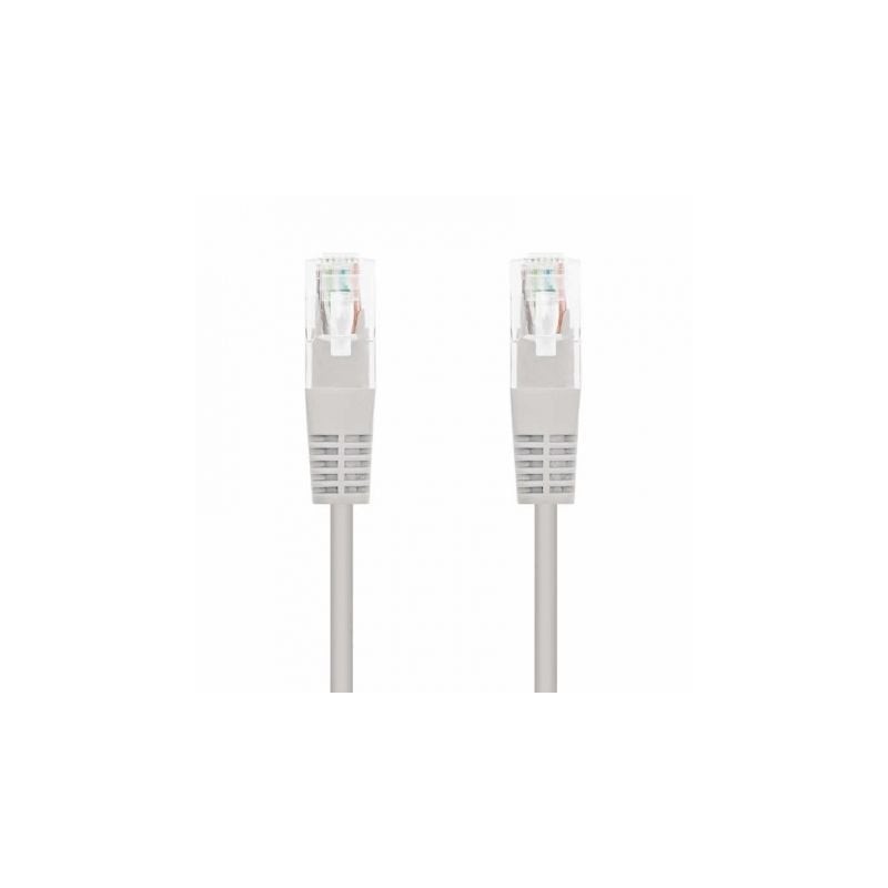 Cable de Red RJ45 UTP Nanocable 10.20.0415 Cat.6- 15m- Gris