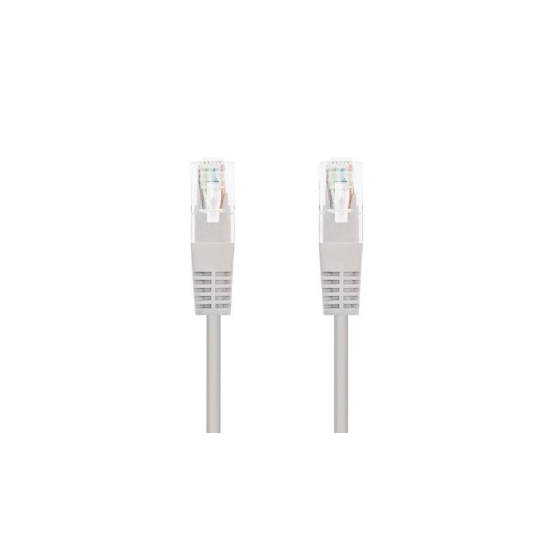 Cable de Red RJ45 UTP Nanocable 10.20.1300 Cat.6- 50cm- Gris