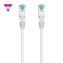 Cable de Red RJ45 SFTP Nanocable 10.20.1700-L25-W Cat.7- LSZH- 25cm- Blanco