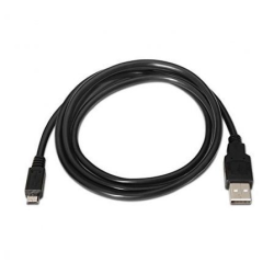 Cable USB 2.0 Nanocable 10.01.0503- USB Macho - MicroUSB Macho- 3m- Negro