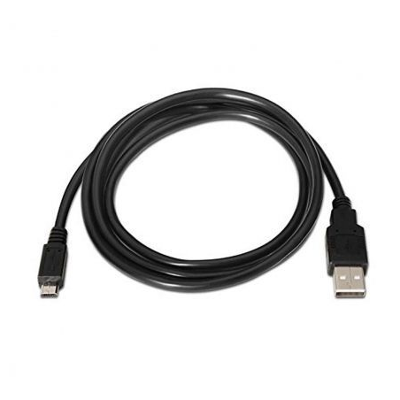 Cable USB 2.0 Nanocable 10.01.0503- USB Macho - MicroUSB Macho- 3m- Negro