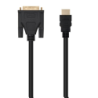 Cable HDMI Nanocable 10.15.0502- DVI Macho - HDMI Macho- 1.8m- Negro
