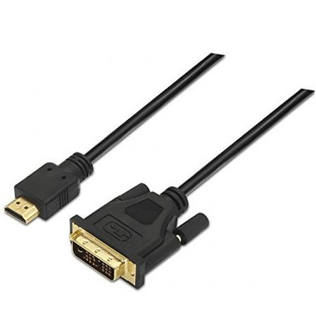 Cable HDMI Nanocable 10.15.0503- DVI Macho - HDMI Macho- 3m- Negro