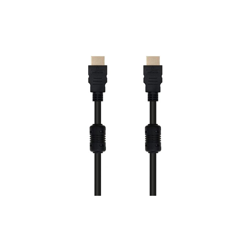 Cable HDMI 1.4 Nanocable 10.15.1810- HDMI Macho - HDMI Macho- 10m- Negro