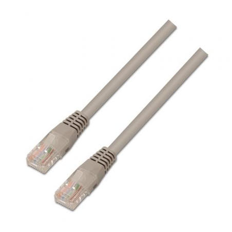 Cable de Red RJ45 UTP Nanocable 10.20.0110 Cat.5- 10m- Gris