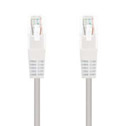 Cable de Red RJ45 UTP Nanocable 10.20.0110-W Cat.5- 10m- Blanco