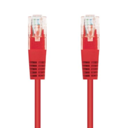 Cable de Red RJ45 UTP Nanocable 10.20.0402-R Cat.6- 2m- Rojo