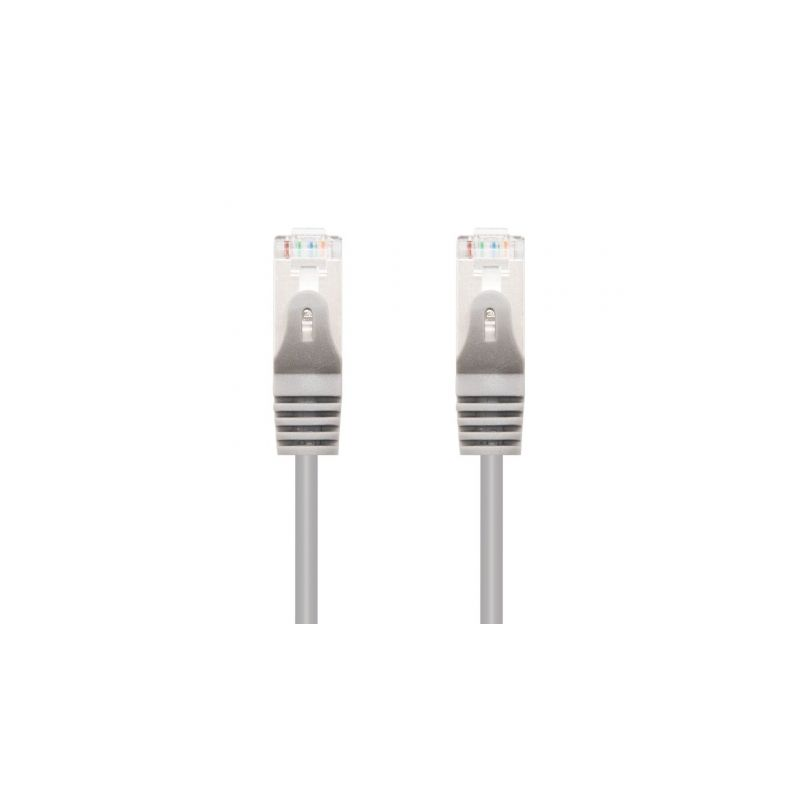 Cable de Red RJ45 FTP Nanocable 10.20.0810 Cat.6- 10m- Gris