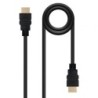 Cable HDMI 1.4 Nanocable 10.15.1700- HDMI Macho - HDMI Macho- 1m- Negro