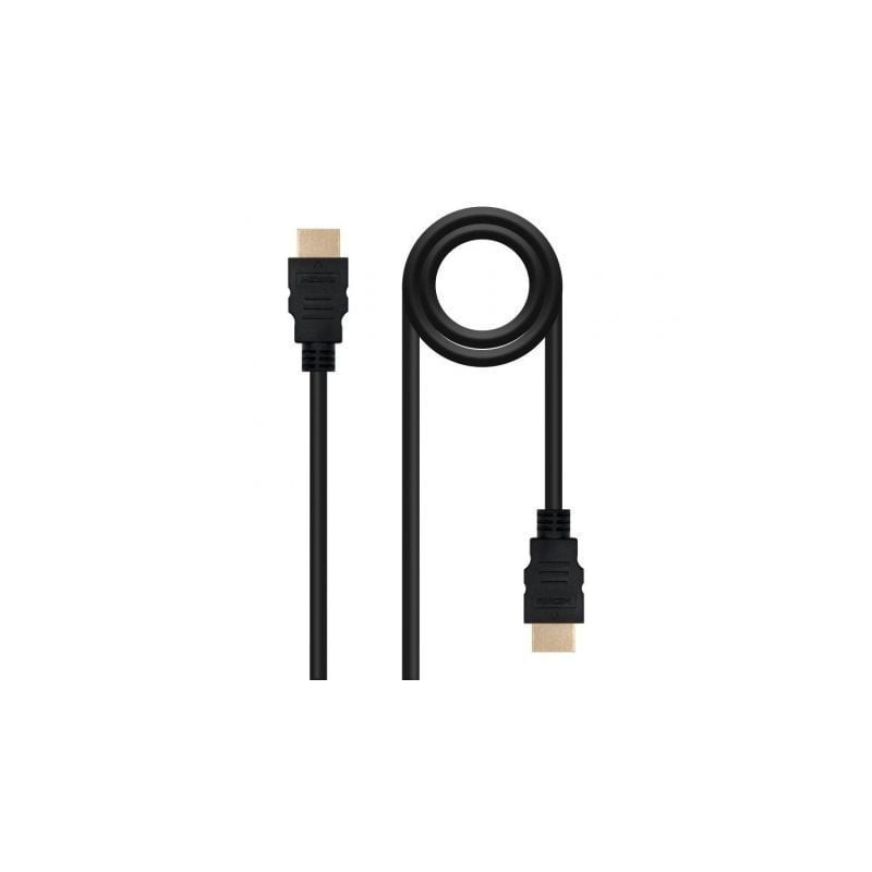 Cable HDMI 1.4 Nanocable 10.15.1701- HDMI Macho - HDMI Macho- 1.5m- Negro