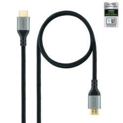 Cable HDMI 2.1 8K Nanocable 10.15.8103- HDMI Macho - HDMI Macho- 3m- Certificado- Negro