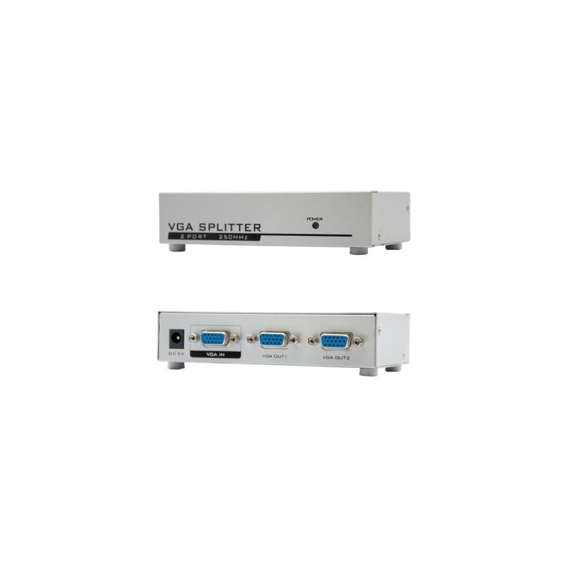 Duplicador SVGA Nanocable 10.25.0002- 2x SVGA Hembra - SVGA Macho