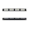 Patch Panel Nanocable 10.21.4124- 24 Puertos- Cat.6a- Altura 1U