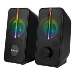 Altavoces NGS GSX-150- 12W- 2.0- Negros