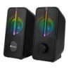 Altavoces NGS GSX-150- 12W- 2.0- Negros