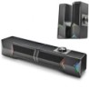 Altavoces - Barra de Sonido con Bluetooth NGS GSX-B1200- 12W- 2.0- Negros