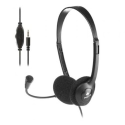 Auriculares NGS MS103 MAX- con Micrófono- Jack 3.5- Negros