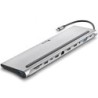 Docking USB Tipo-C NGS WonderDock12- 3xUSB- 2xHDMI- 1xVGA- 1xRJ45- 1xLector de Tarjetas- 1xJack 3.5- 1xUSB Tipo-C PD- Gris