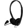 Auriculares Nox Voice One- con Micrófono- Jack 3.5- Negros
