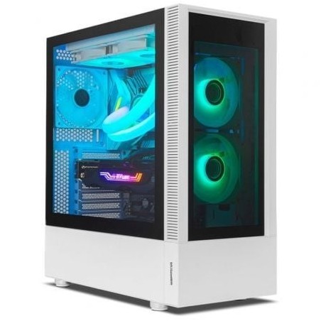 Caja Gaming Semitorre Nox Hummer Nemesis- Blanca